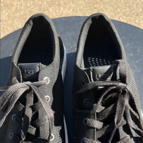 Women's Black UGG Canvas Sneakers - Picture 5 of 13